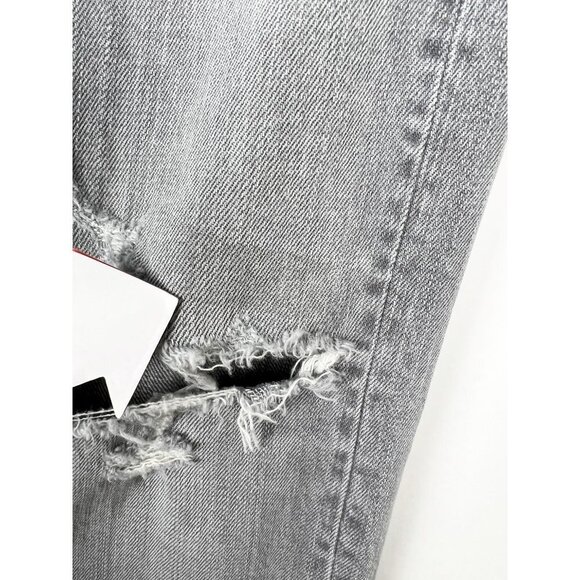 Agolde Jeans Women's 30 Grey Mid-Rise Skinny Distressed Premium Denim - Picture 14 of 16